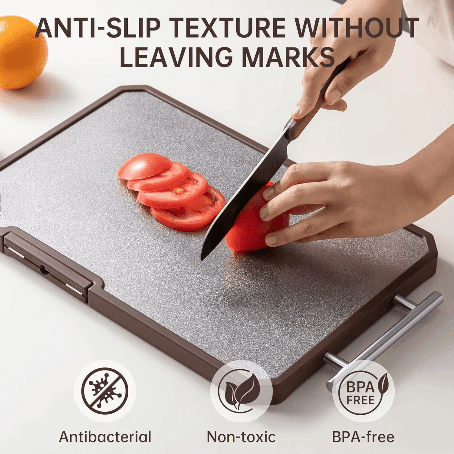 Cleaning a dual surface cutting board