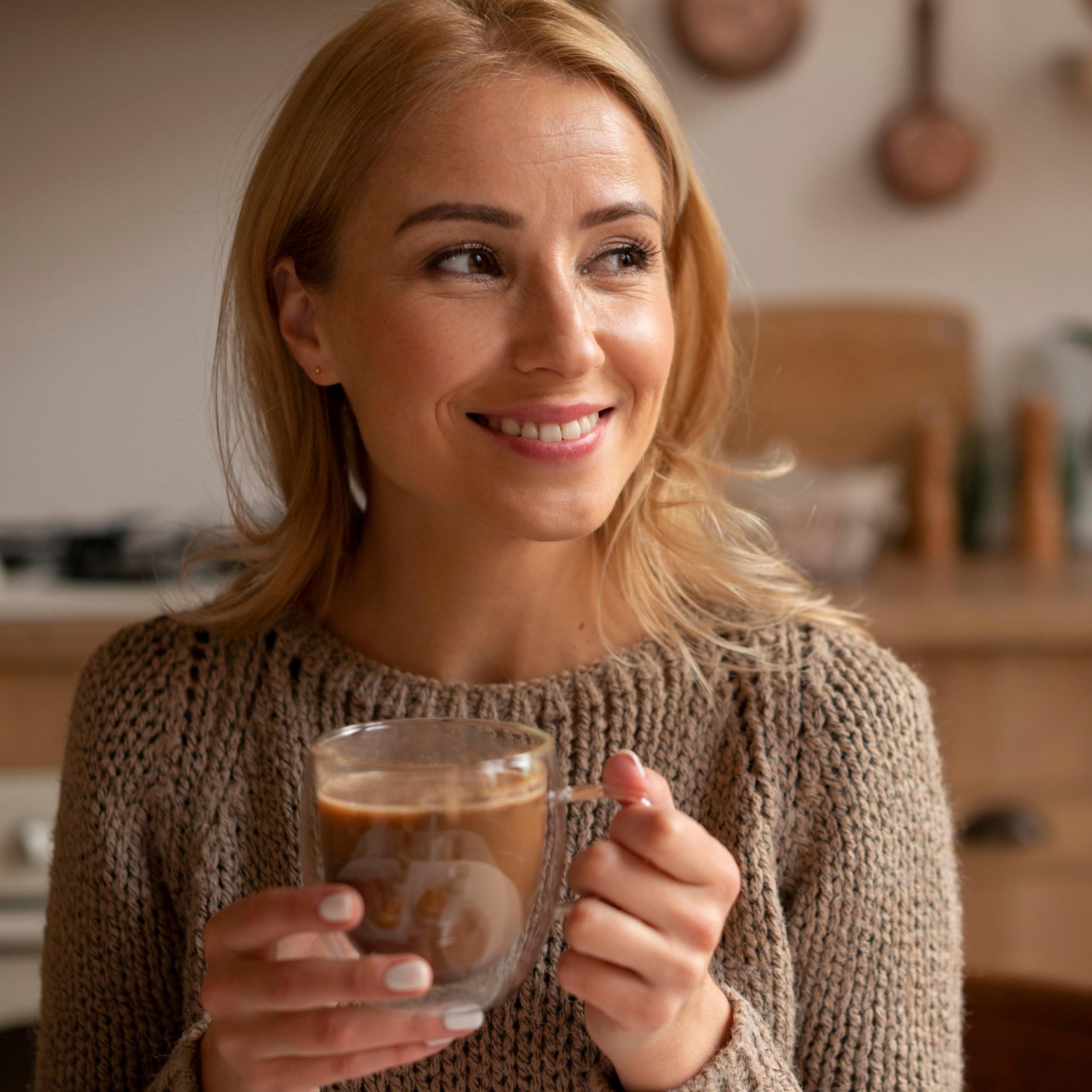 Double Walled Coffee Cups with Handle 250ml — image 4