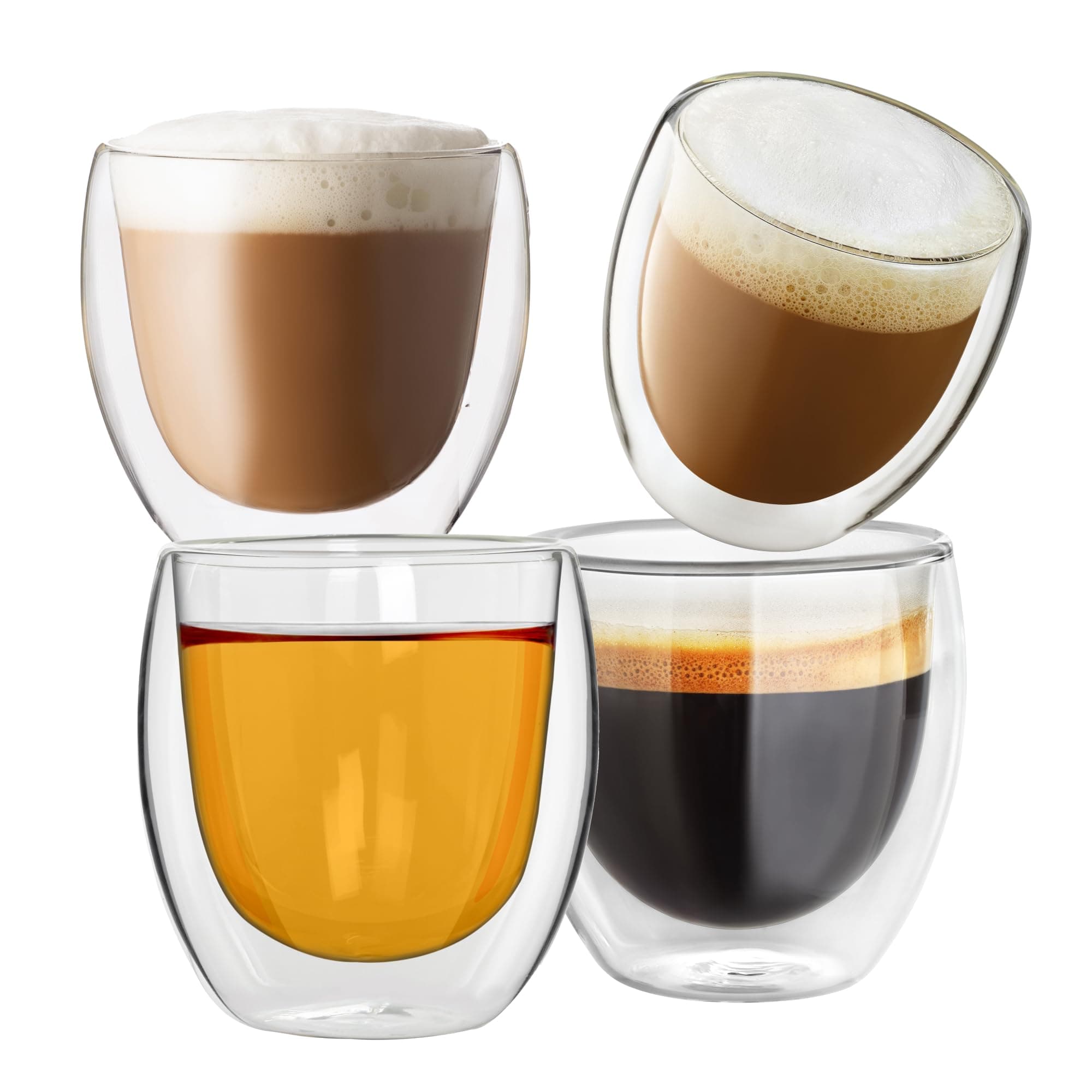 Double Walled Coffee Cups without Handle 100ml — image 1